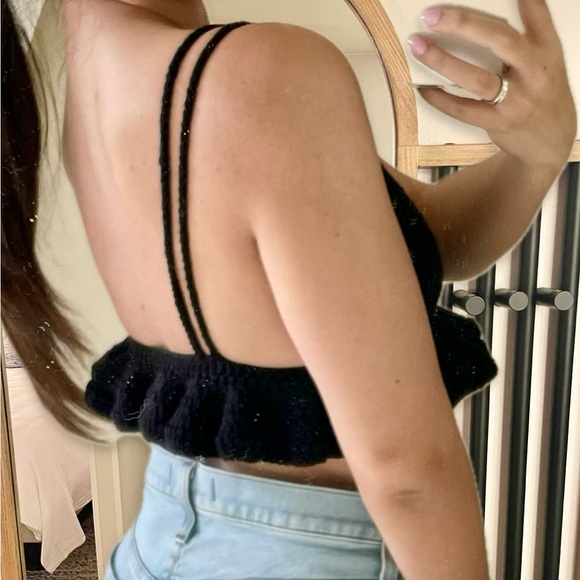 Crochet Ruffle Top - Picture 2 of 3